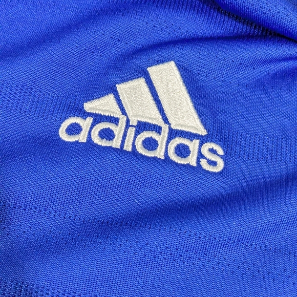 Adidas adizero blue soccer jersey short sleeve size Small - Picture 5 of 13